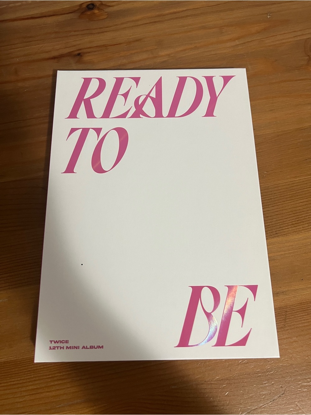 Twice - between 1 and 2 - 12th mini album !Ready To Be